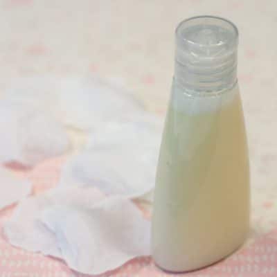 Recette cosmétique eau micellaire pétales de rose